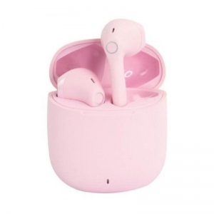 EARBUDS MOXOM STARRING BLUETOOTH V5.1 WITH CHARGING CASE PINK